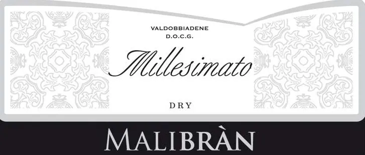 Prosecco Valdobbiadene Millesimato Dry Bottle