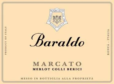 Colli Berici Baraldo Bottle