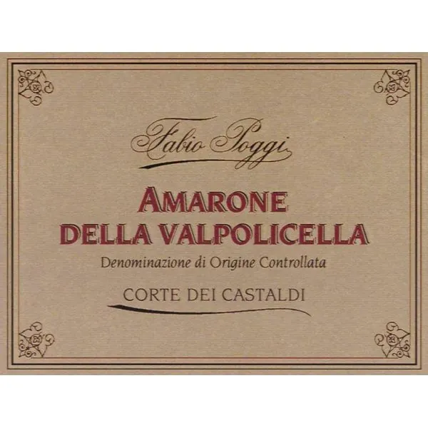 Amarone della Valpolicella Classico Corte dei Castaldi Bottle