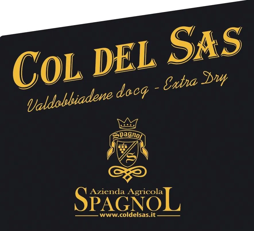 Col del Sas Extra-Dry Prosecco di Valdobbiadene Superiore Bottle