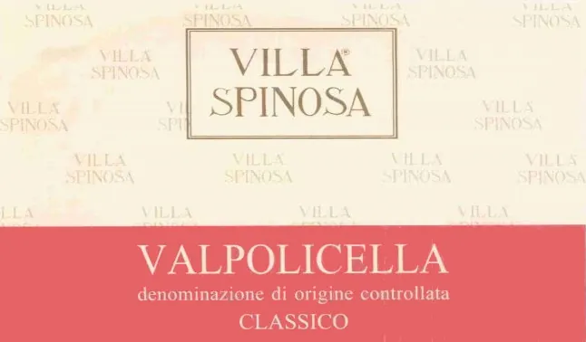 Valpolicella Classico Bottle