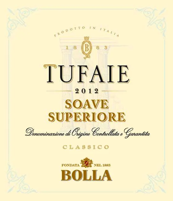 Soave Superiore Classico Le Tufaie Bottle