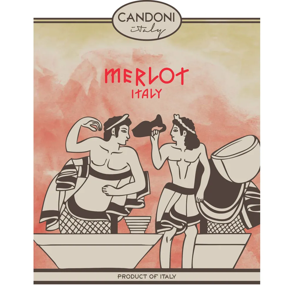 Candoni Merlot Bottle