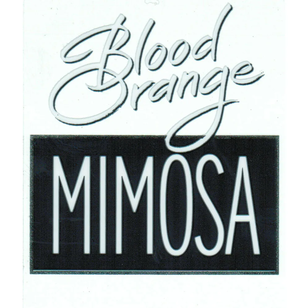 Blood Orange Mimosa Bottle