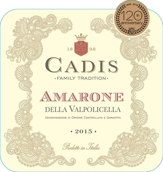 Cadis Amarone della Valpolicella Bottle