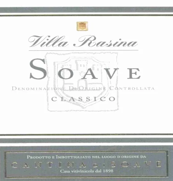 Soave Classico Villa Rasina Bottle