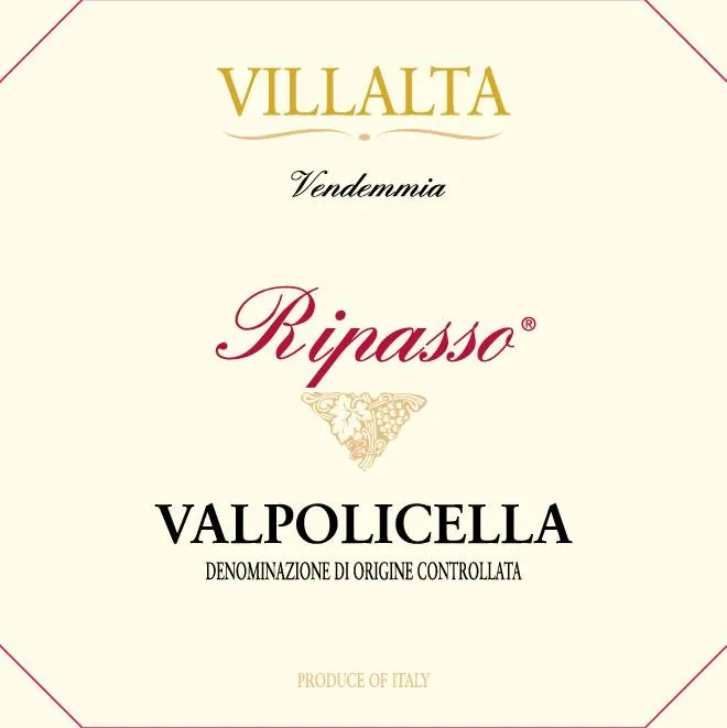 Villalta Valpolicella Ripasso Bottle