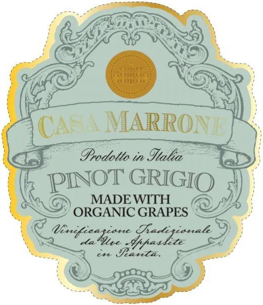 Pinot Grigio Bottle
