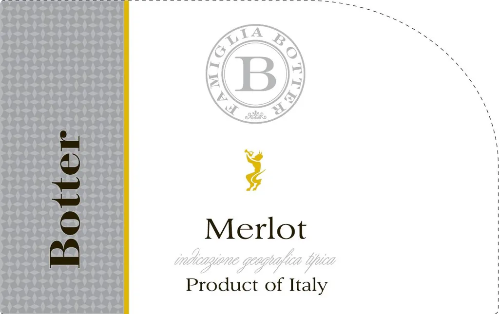Veneto Merlot Bottle