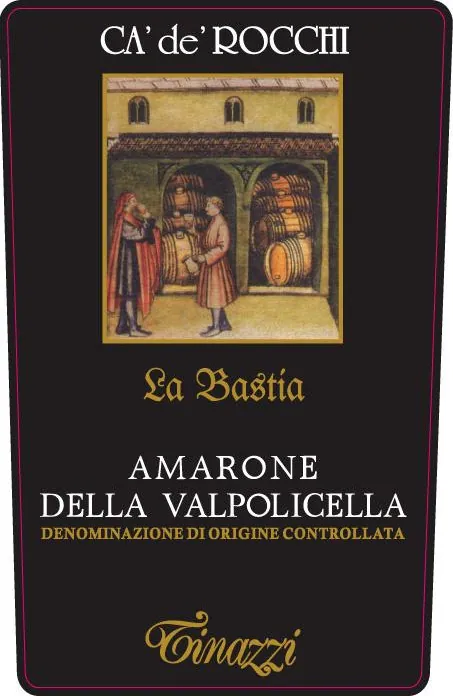 Amarone della Valpolicella Ca' de' Rocchi La Bastia Bottle