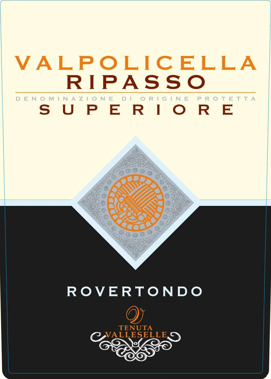 Valpolicella Superiore Ripasso Tenuta Valleselle Rovertondo Bottle