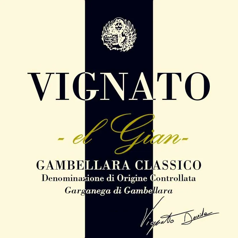 Gambellara Garganega El Gian Bottle