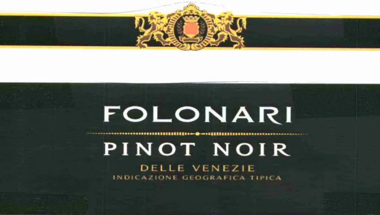 Pinot Noir Bottle