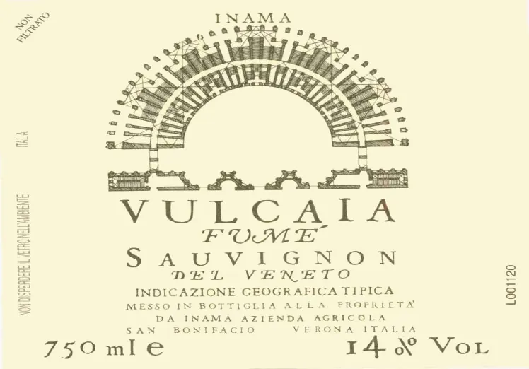 Vulcaia Fume Sauvignon Blanc Bottle