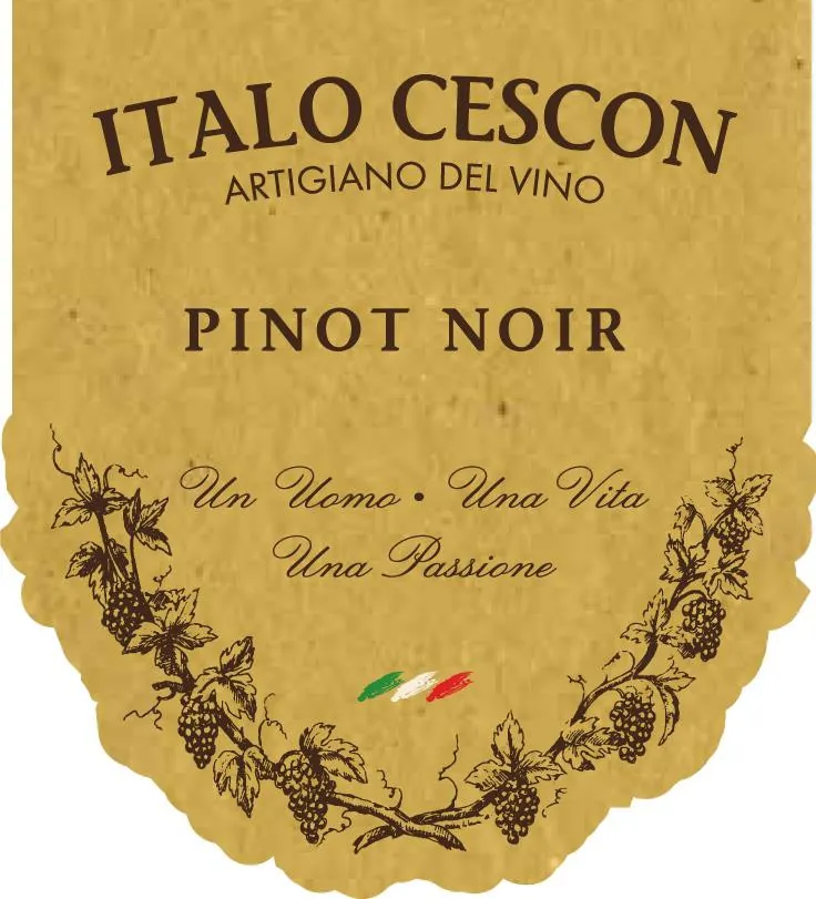 Storia e Vini Pinot Nero Bottle