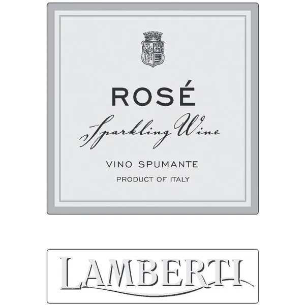 Rose Spumante Bottle