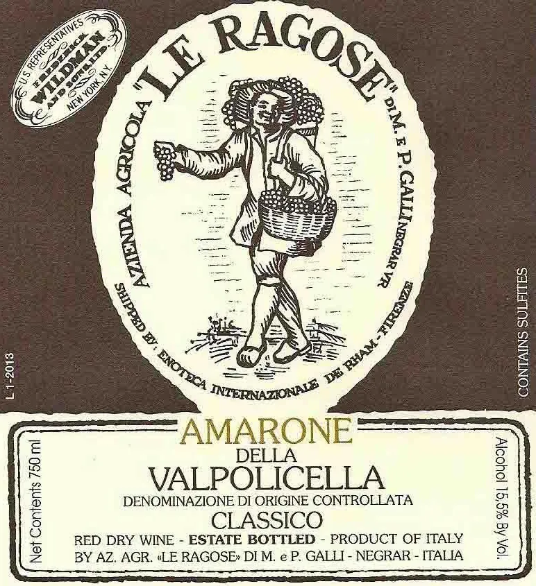 Amarone della Valpolicella Classico Bottle