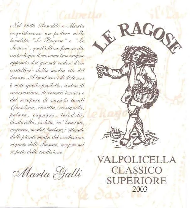 Valpolicella Classico Marta Galli Superiore Bottle