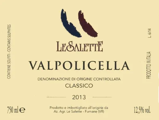 Valpolicella Classico Bottle