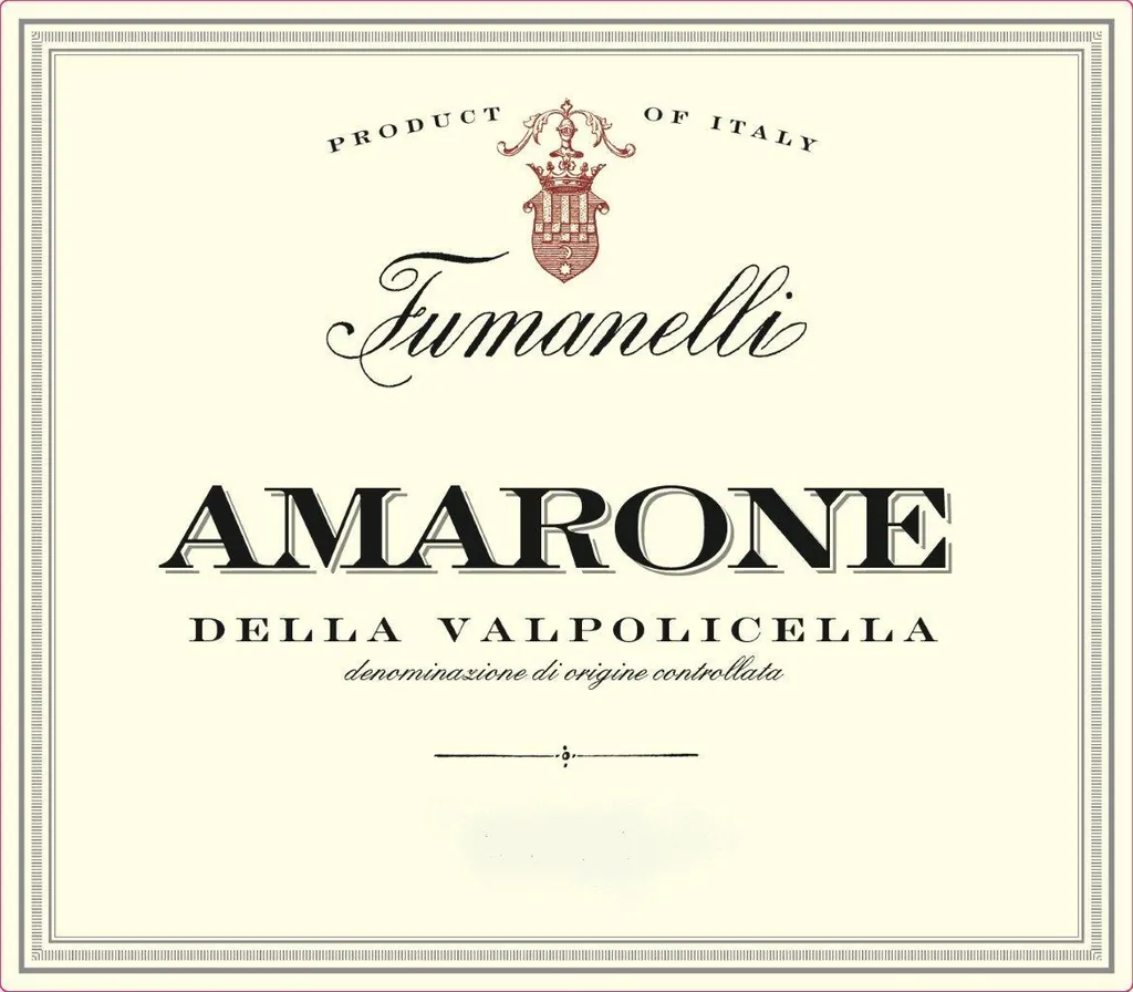 Amarone della Valpolicella Bottle