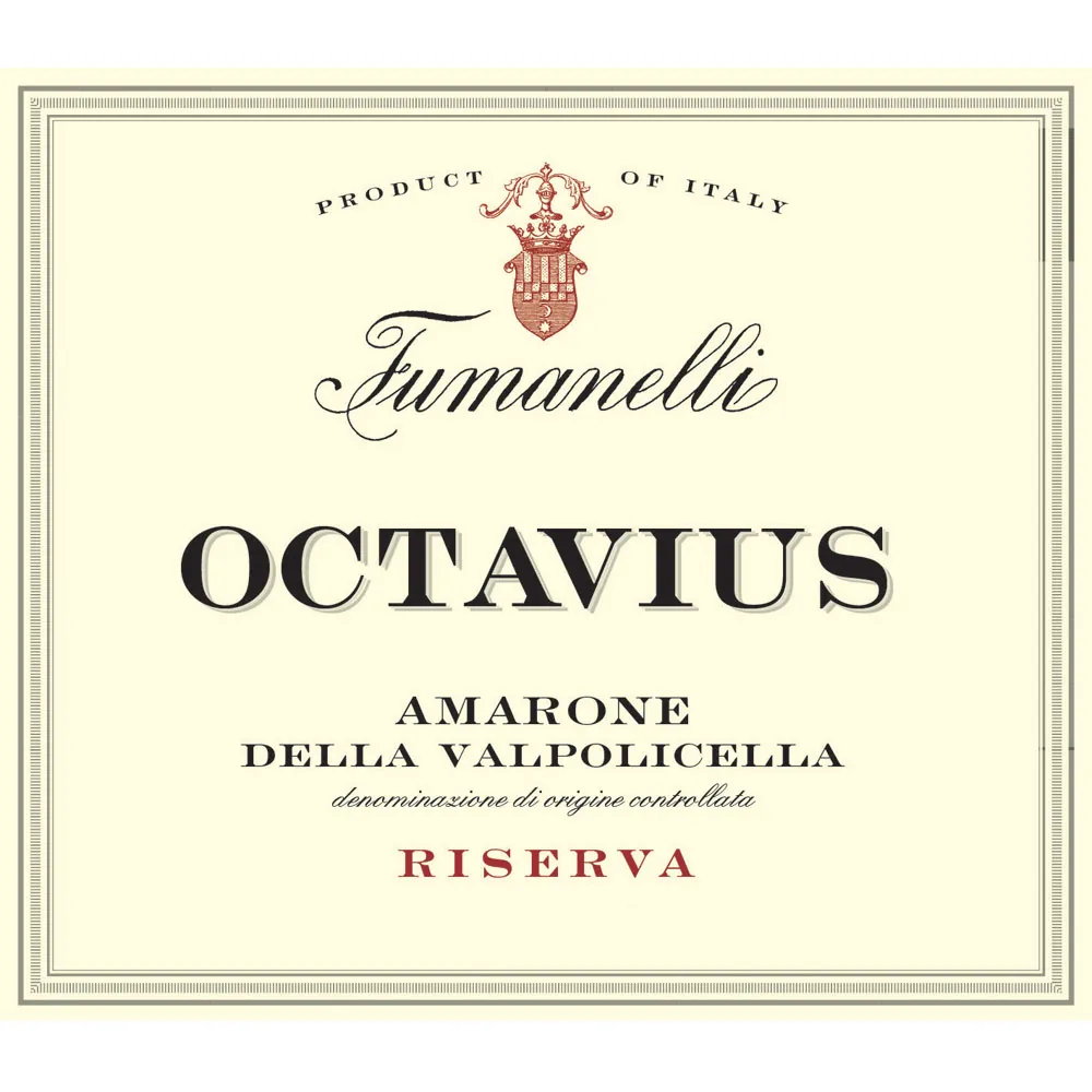 Octavius Amarone della Valpolicella Riserva Bottle