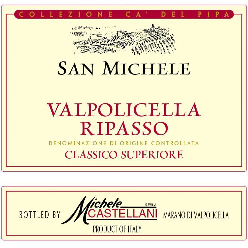 Valpolicella Classico Superiore San Michele Ripasso Bottle