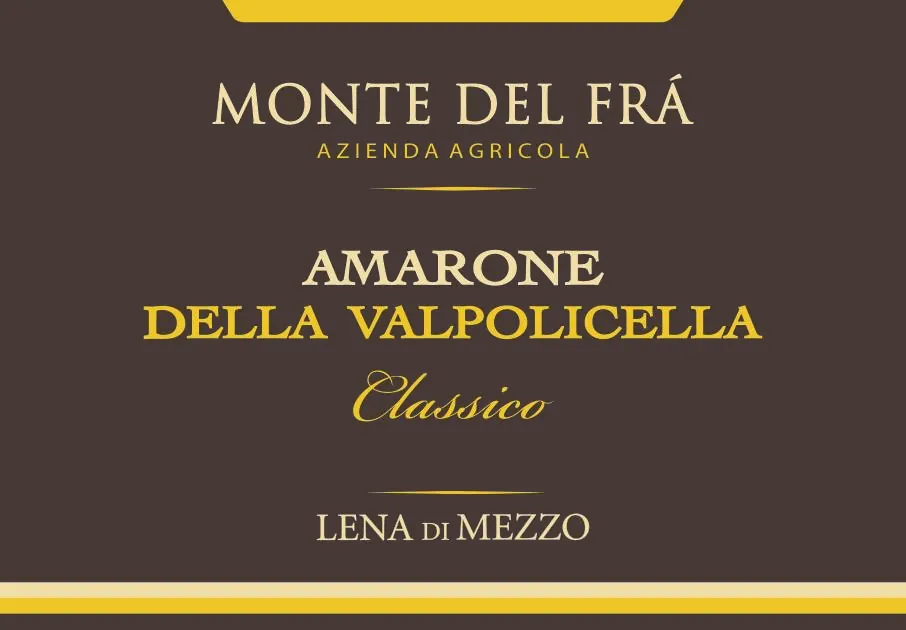 Amarone della Valpolicella Classico Lena di Mezzo Bottle