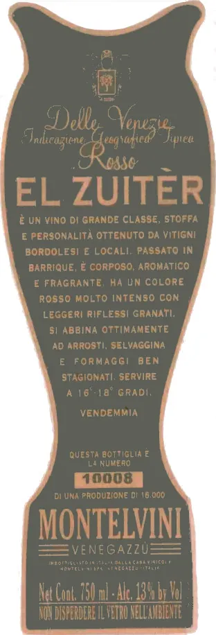 El Zuiter Rosso Bottle