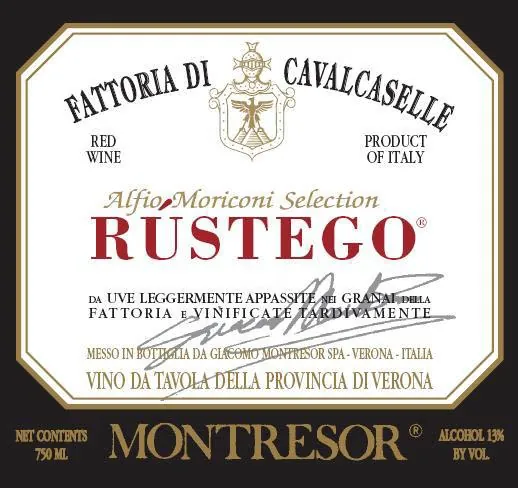 Fattoria di Cavalcaselle Rustego Vendemmia Tardiva Bottle