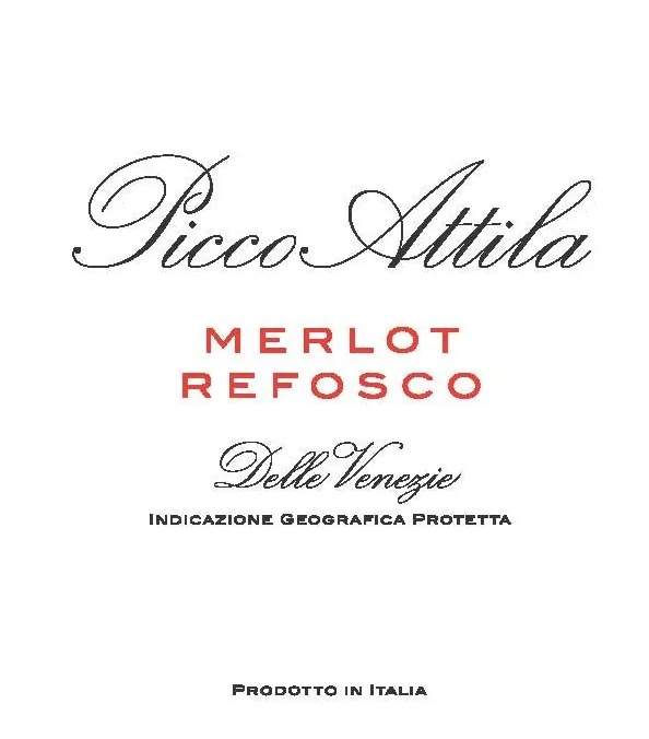 Refosco Merlot Bottle