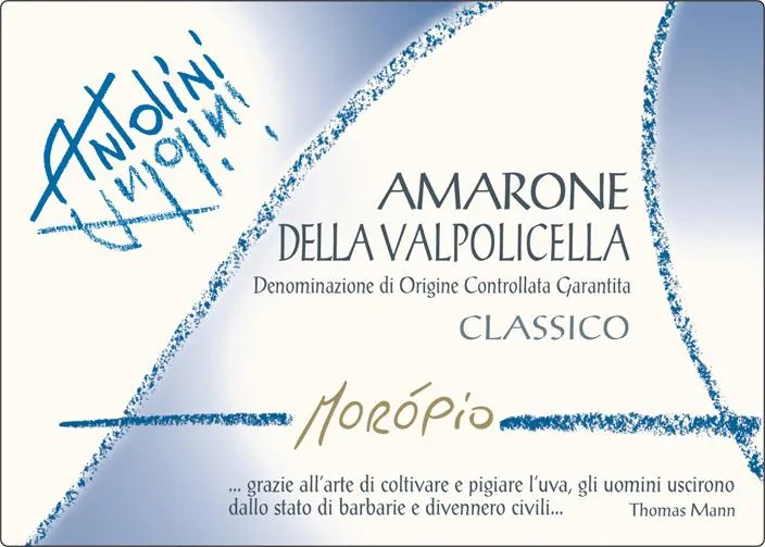 Amarone della Valpolicella Moropio Classico Bottle