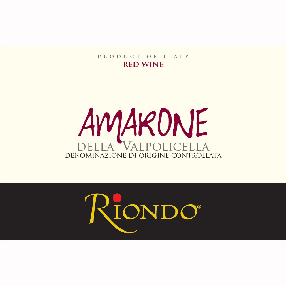 Amarone Bottle