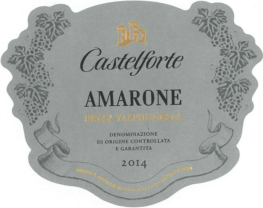 Amarone della Valpolicella Castelforte Bottle