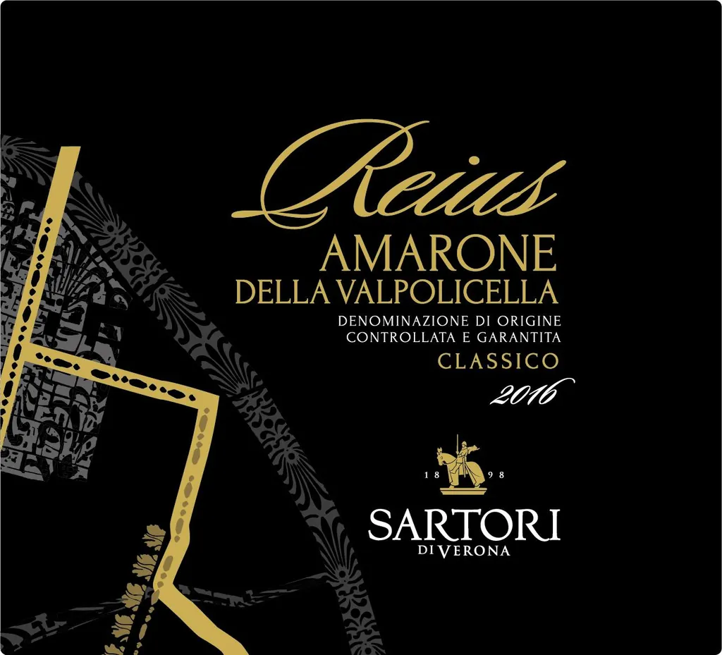 Amarone della Valpolicella Classico Reius Bottle
