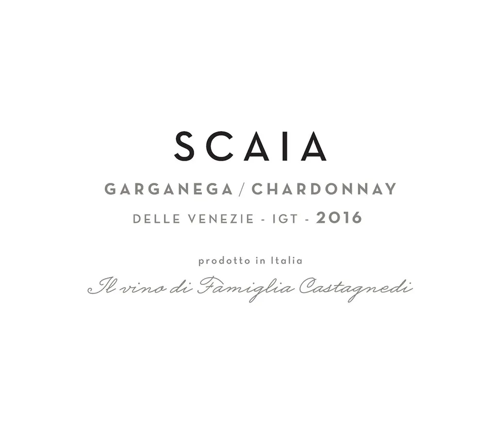 Garganega Chardonnay Bottle