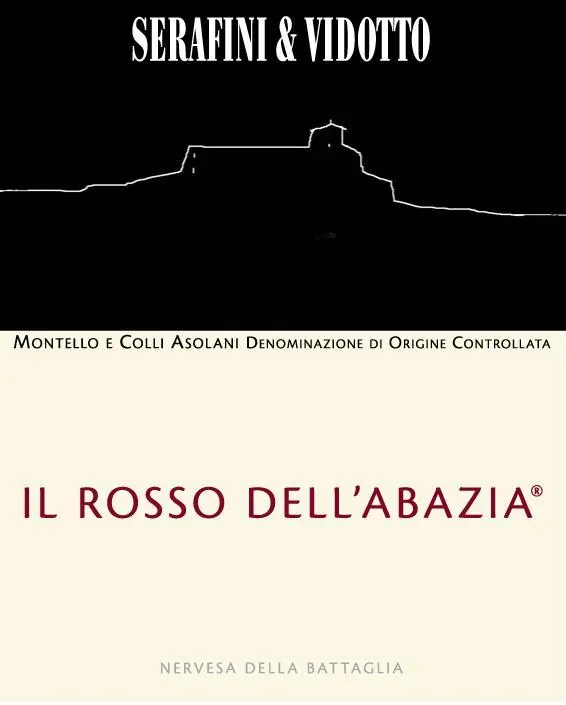 Montello e Colli Asolani Il Rosso dell'Abazia Bottle