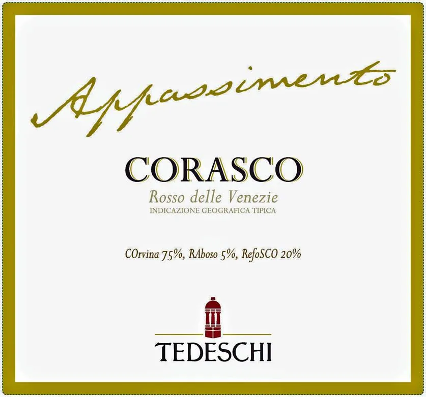Appassimento Corasco Bottle
