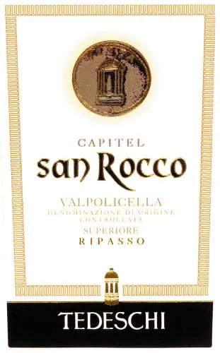 San Rocco Valpolicella Superiore Ripasso Bottle