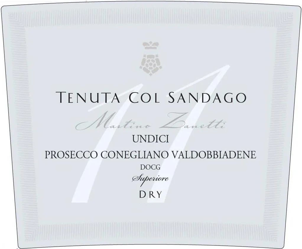 Prosecco di Conegliano Valdobbiadene 11 Dry Bottle