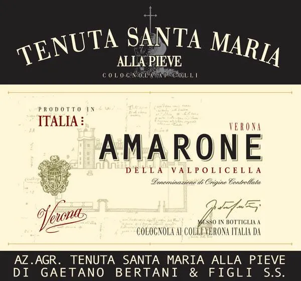 Amarone Bottle