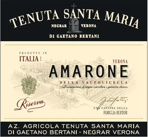 Amarone Classico Riserva Bottle