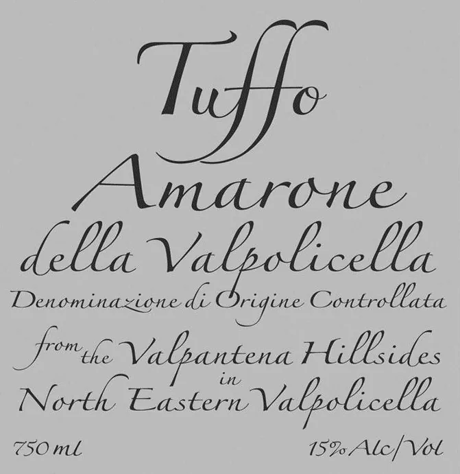 Amarone della Valpolicella Red Bottle