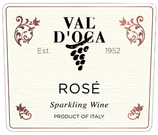 Sparkling Rose Extra Dry Bottle