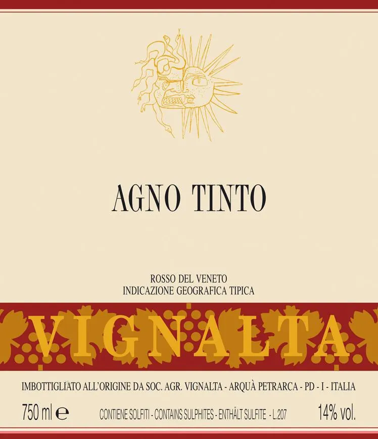 Agno Tinto Rosso Bottle