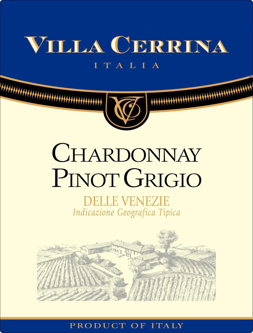 Delle Venezie Chardonnay Pinot Grigio Bottle