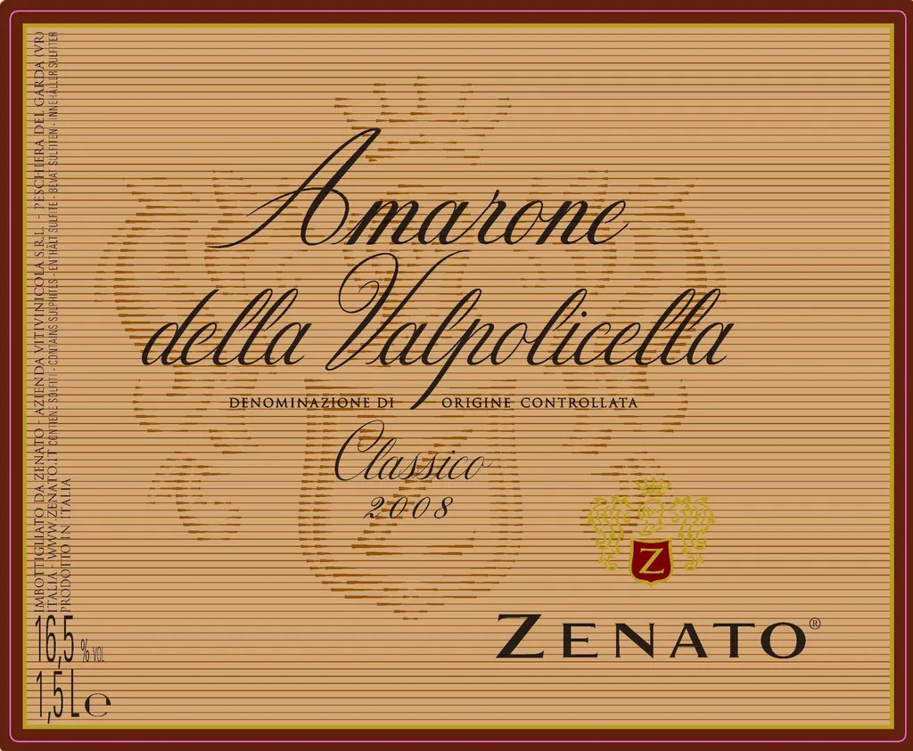 Amarone della Valpolicella Classico Bottle