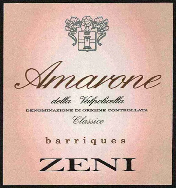Amarone della Valpolicella Classico Barriques Bottle
