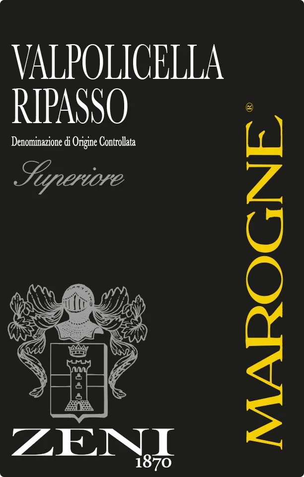 Marogne Valpolicella Superiore Ripasso Bottle