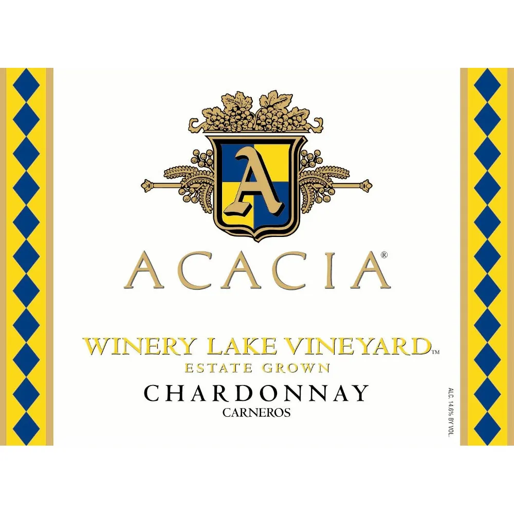 Winery Lake Vineyard Chardonnay Bottle
