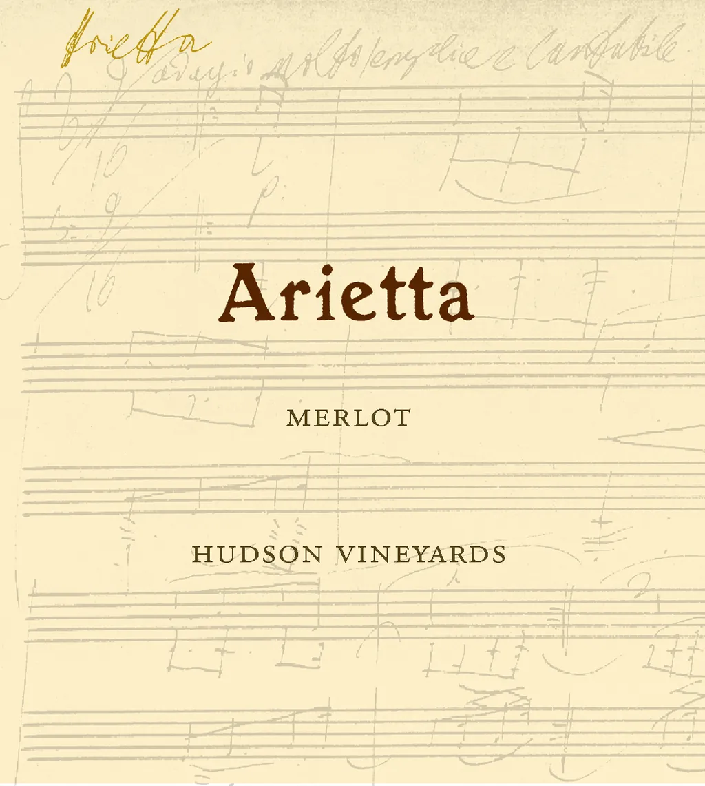 Hudson Vineyards Merlot Bottle